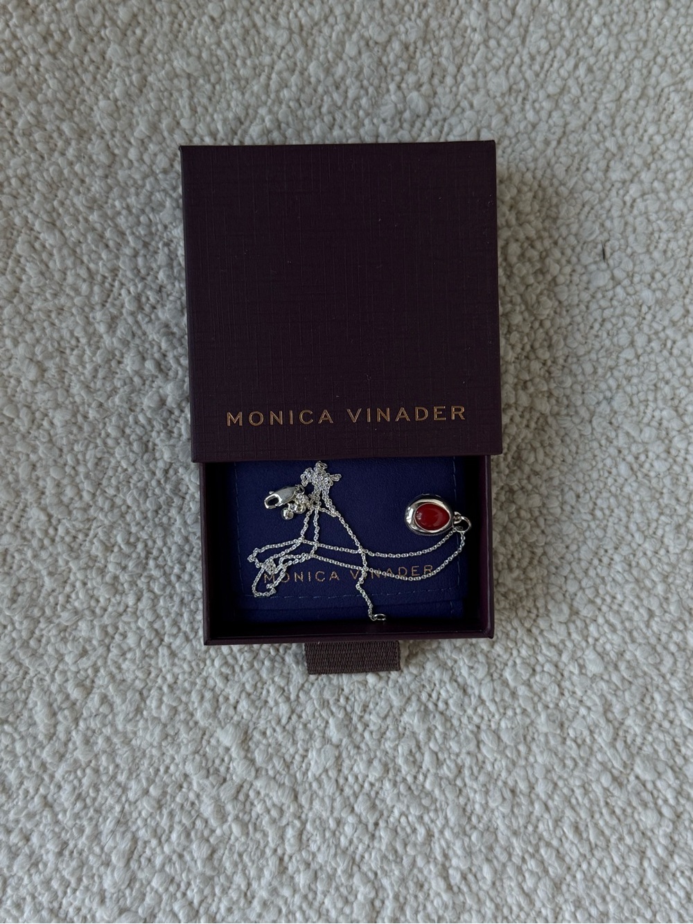 Brand new Monica vinader necklace